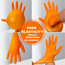 Guantes de pintura de spray de mano guantes protectores de nitrilo industrial